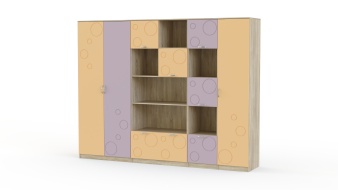 Детская стенка Спринт 1-07 BMS гарнитур