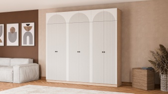 Шкаф распашной Вивьен 20 BMS по индивидуальному заказу