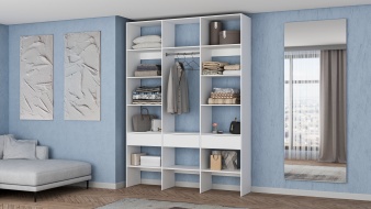 Стеллаж для одежды Мирта 50 BMS