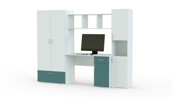 Стенка для детской Ариэль BMS гарнитур