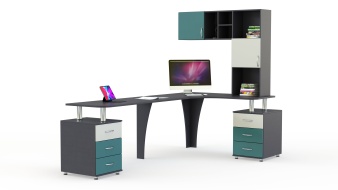 Письменный стол для двоих Пилот 62 BMS