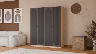 Шкаф распашной Рене 26 BMS по индивидуальному заказу