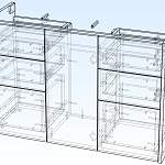 Тумба в ванную Атлас 3 BMS