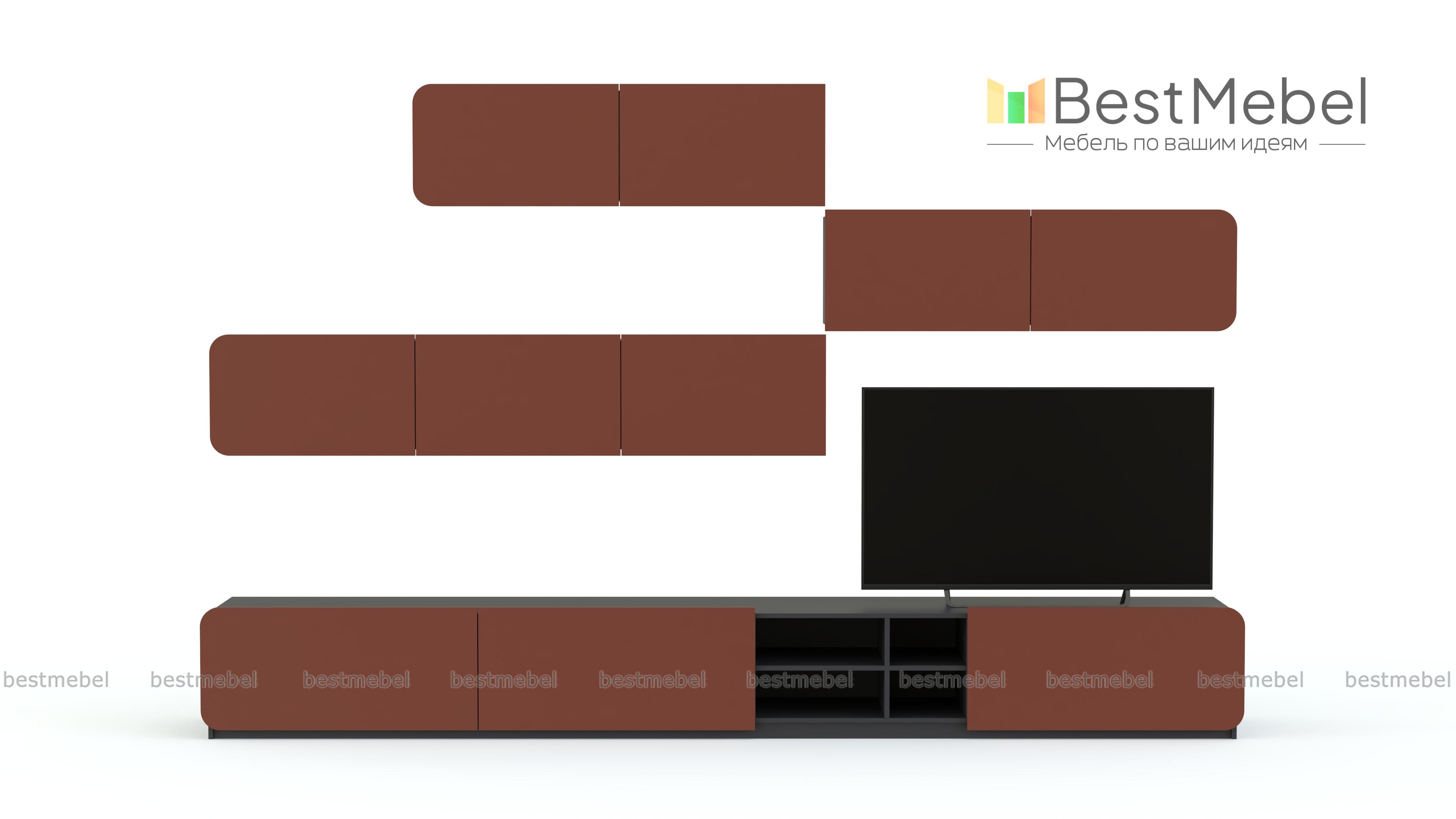 Стенка Модерно 12.1 BMS - Фото