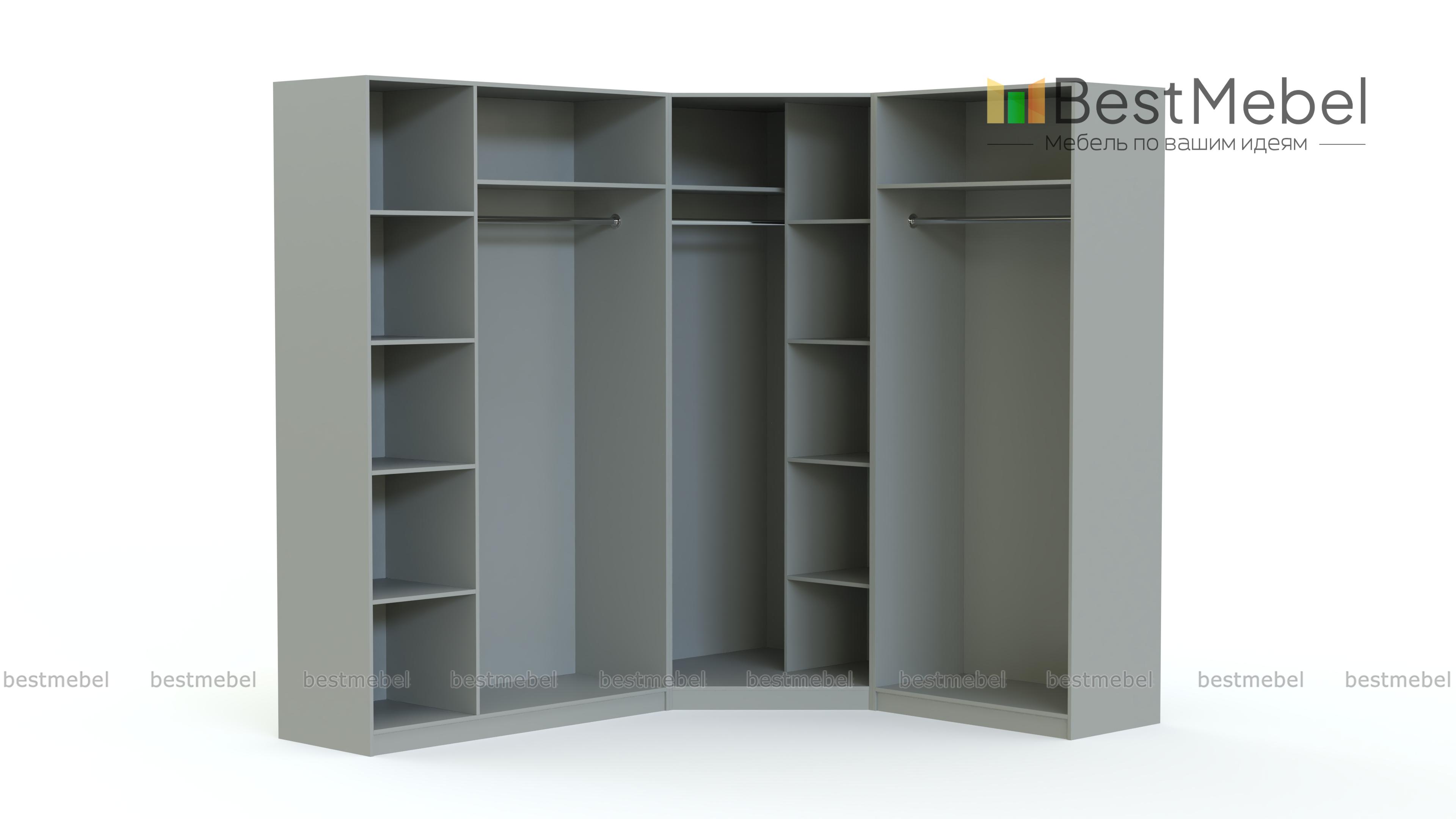 Шкаф угловой Ланс 16 BMS - Фото