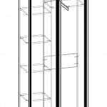 Чертеж Шкаф-купе Премиум 5 BMS