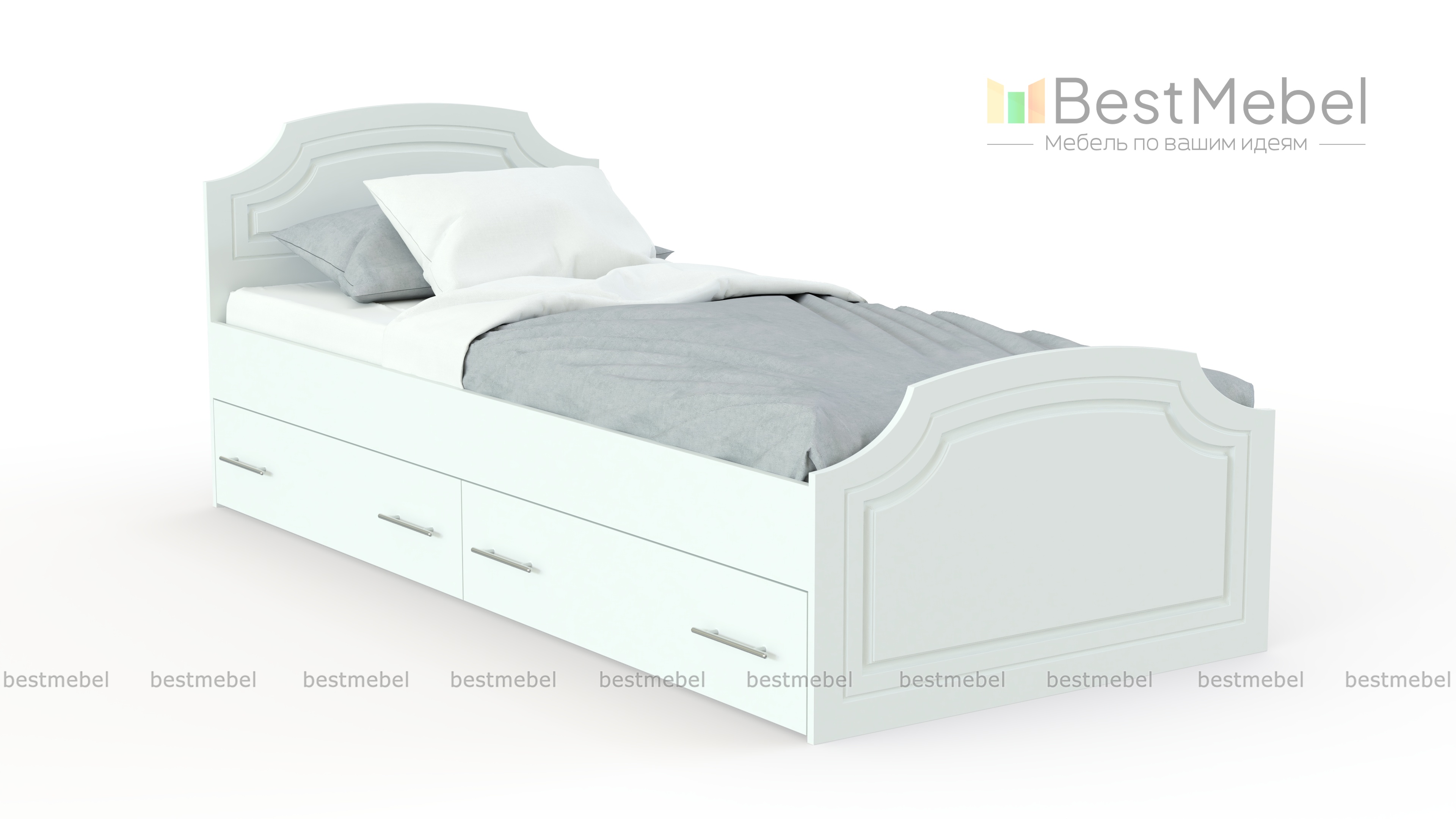 Кровать с ящиками Венеция 3 BMS