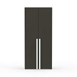 Распашной шкаф Асти Блэк BMS - Фото 3