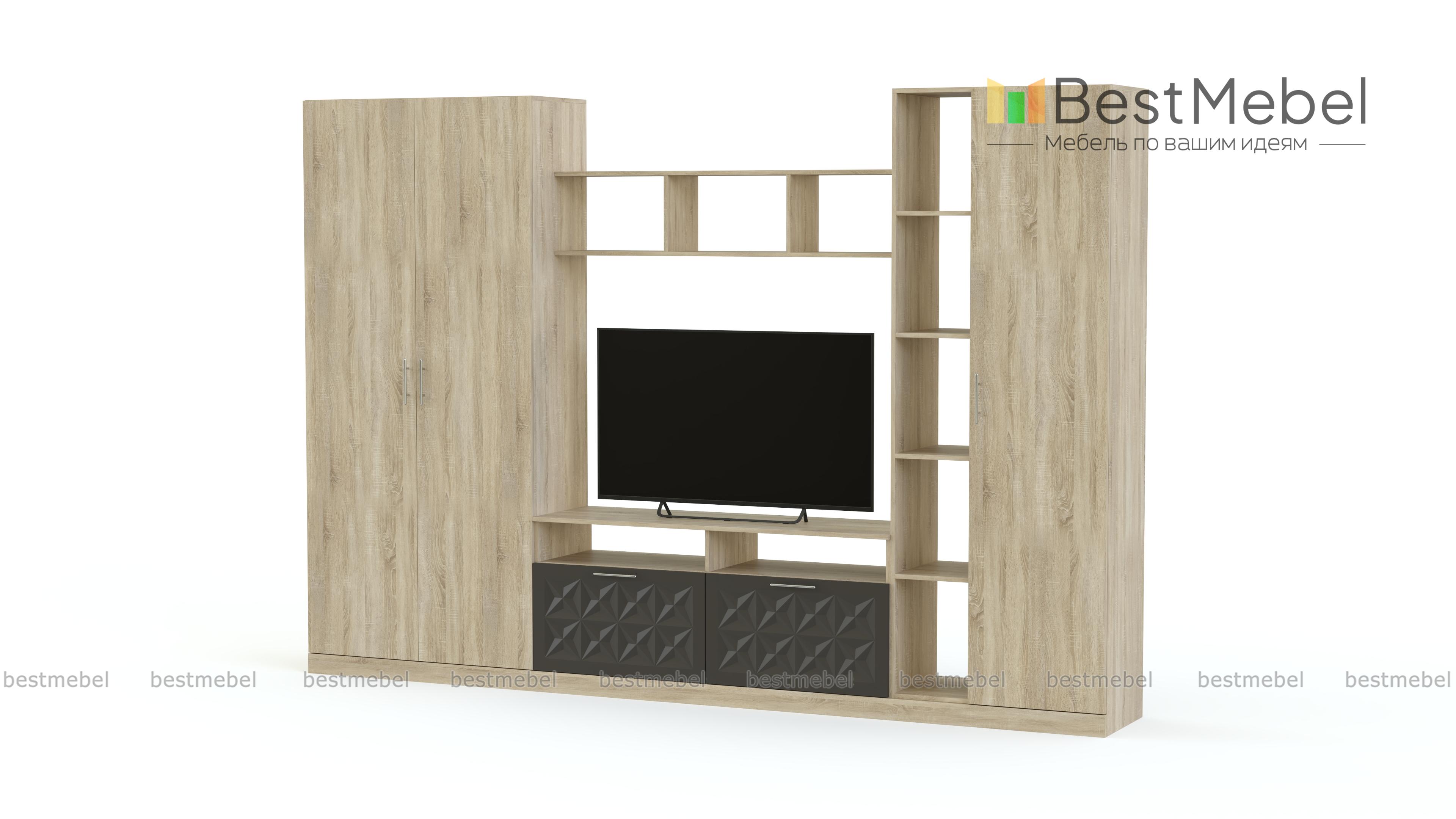 Стенка Вельвет 17 BMS - Фото