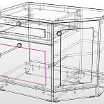Схема сборки Тумба угловая Лара 4 BMS