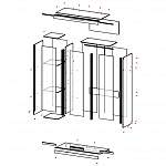 Схема сборки Шкаф-купе СП-4520 BMS