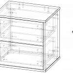 Чертеж Тумба Мелисса 13 BMS