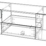 Схема сборки Тумба ТВ Леонардо BMS