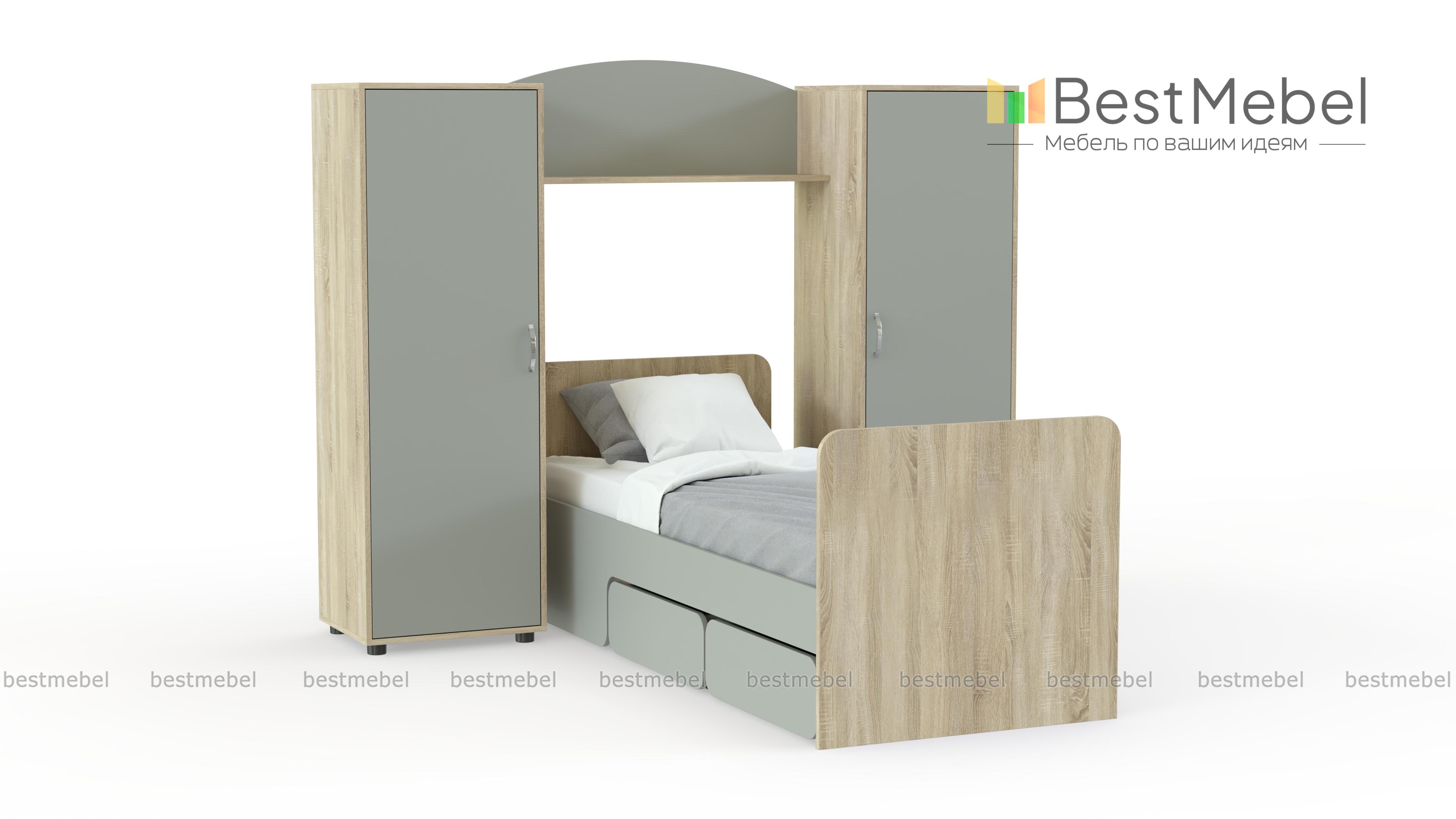 Детская кровать Миф 27 BMS - Фото