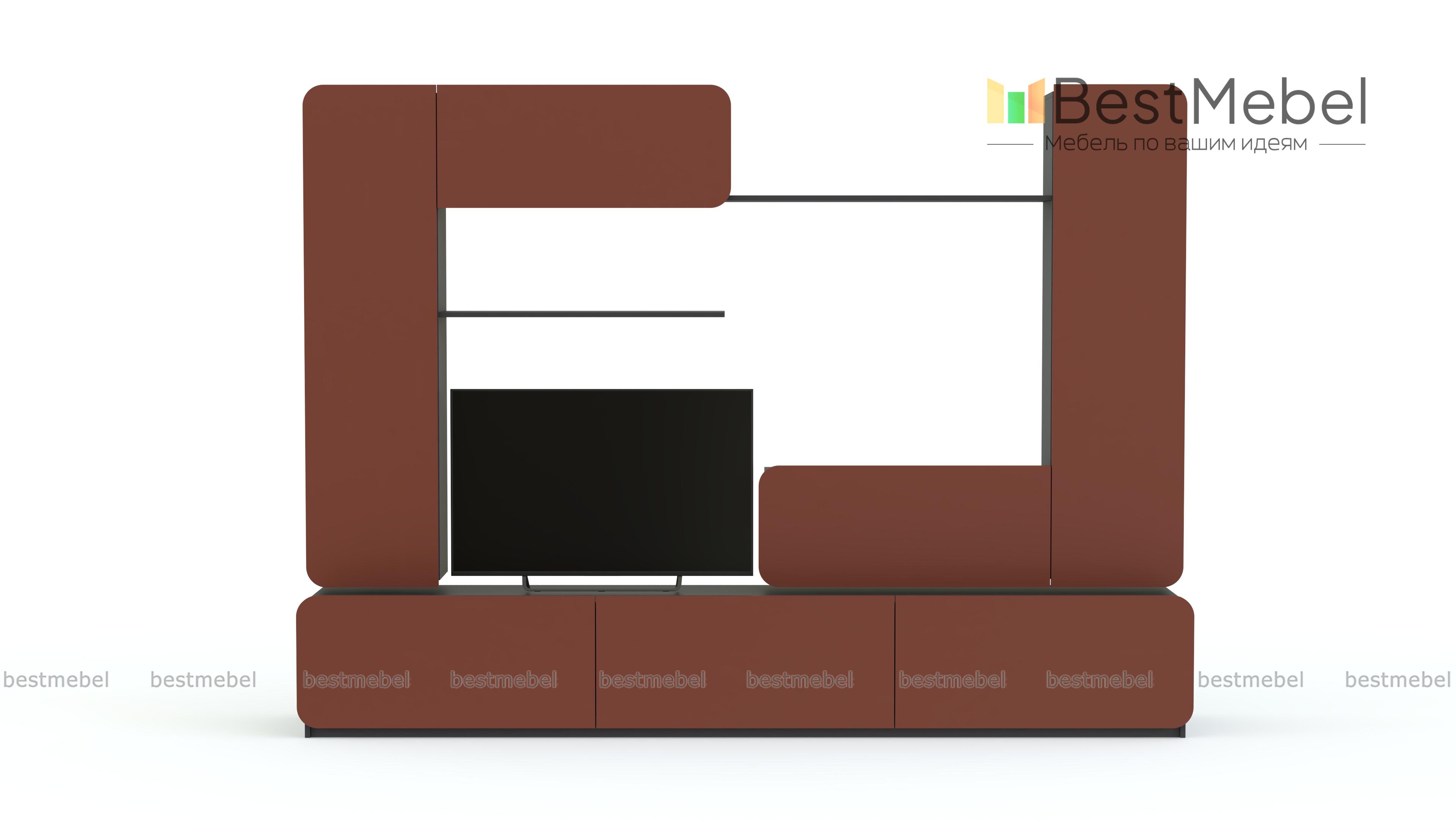Стенка Модерно 7.1 BMS - Фото