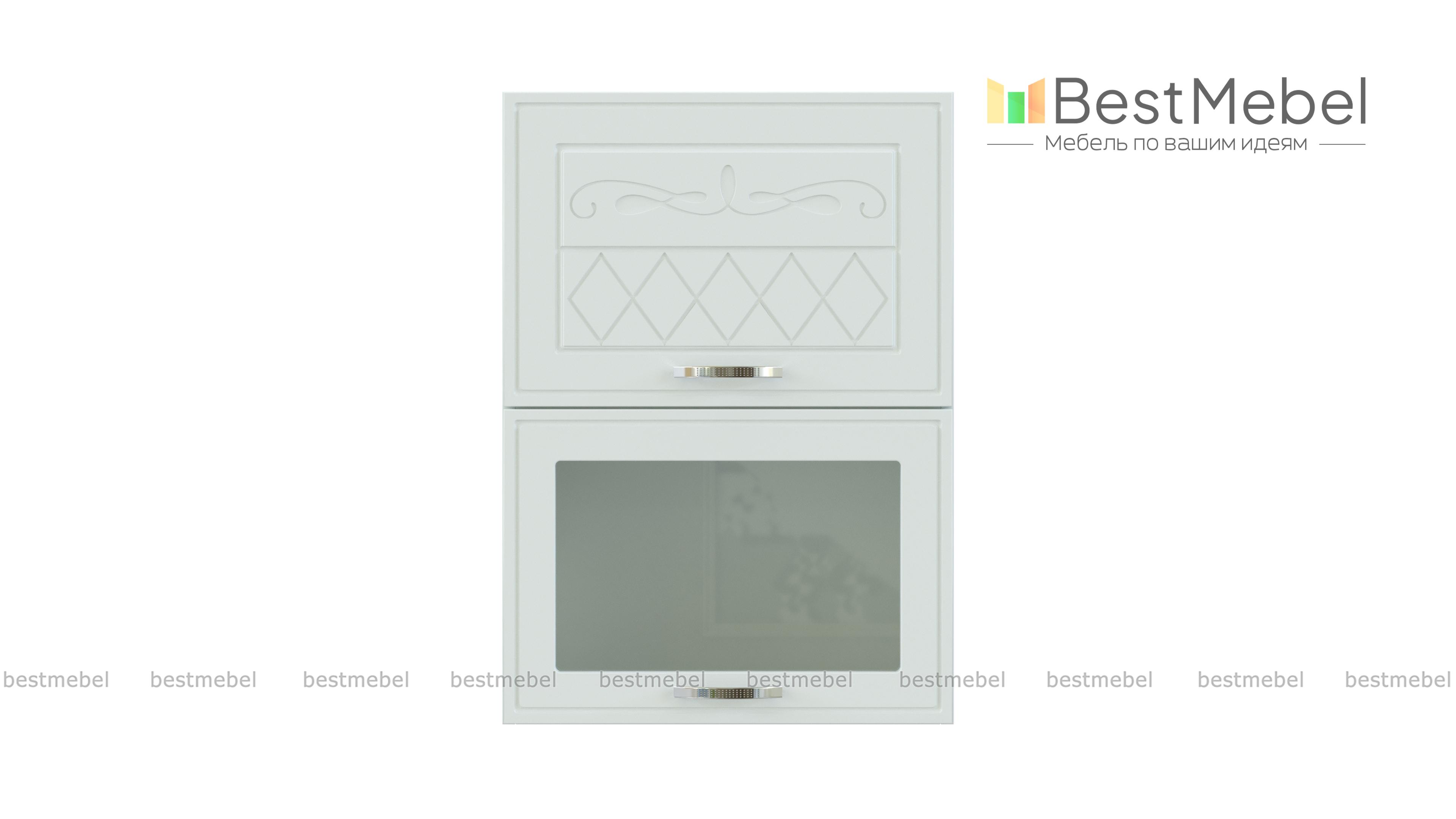 Шкаф-витрина горизонтальный Чарли BMS - Фото