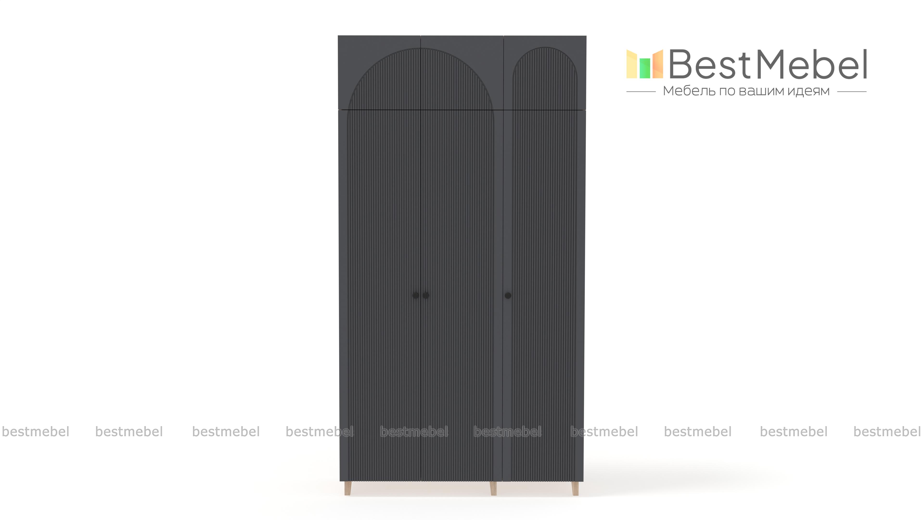 Шкаф распашной Вивьен 8 BMS - Фото