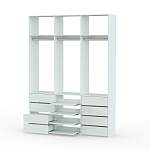 Стеллаж для одежды Мирта 95 BMS - Фото 6