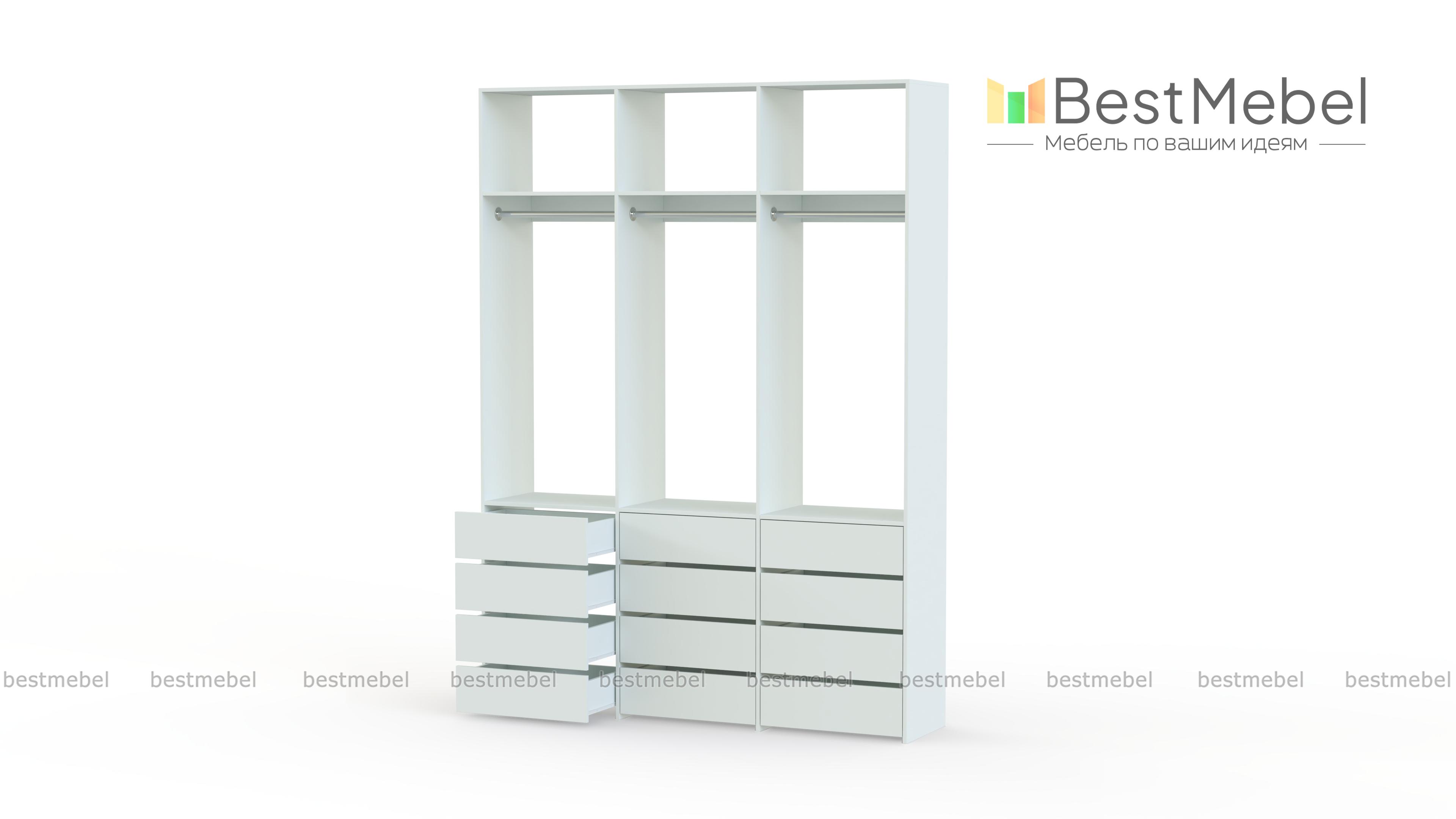 Стеллаж для одежды Мирта 47 BMS - Фото