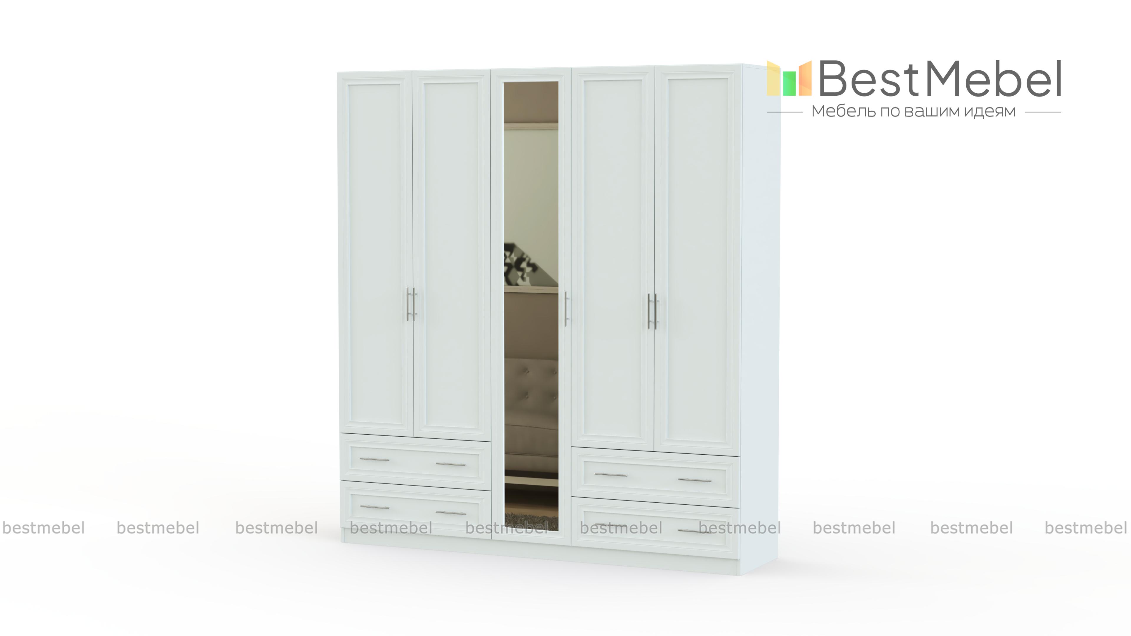 Распашной шкаф Крона 26 BMS - Фото