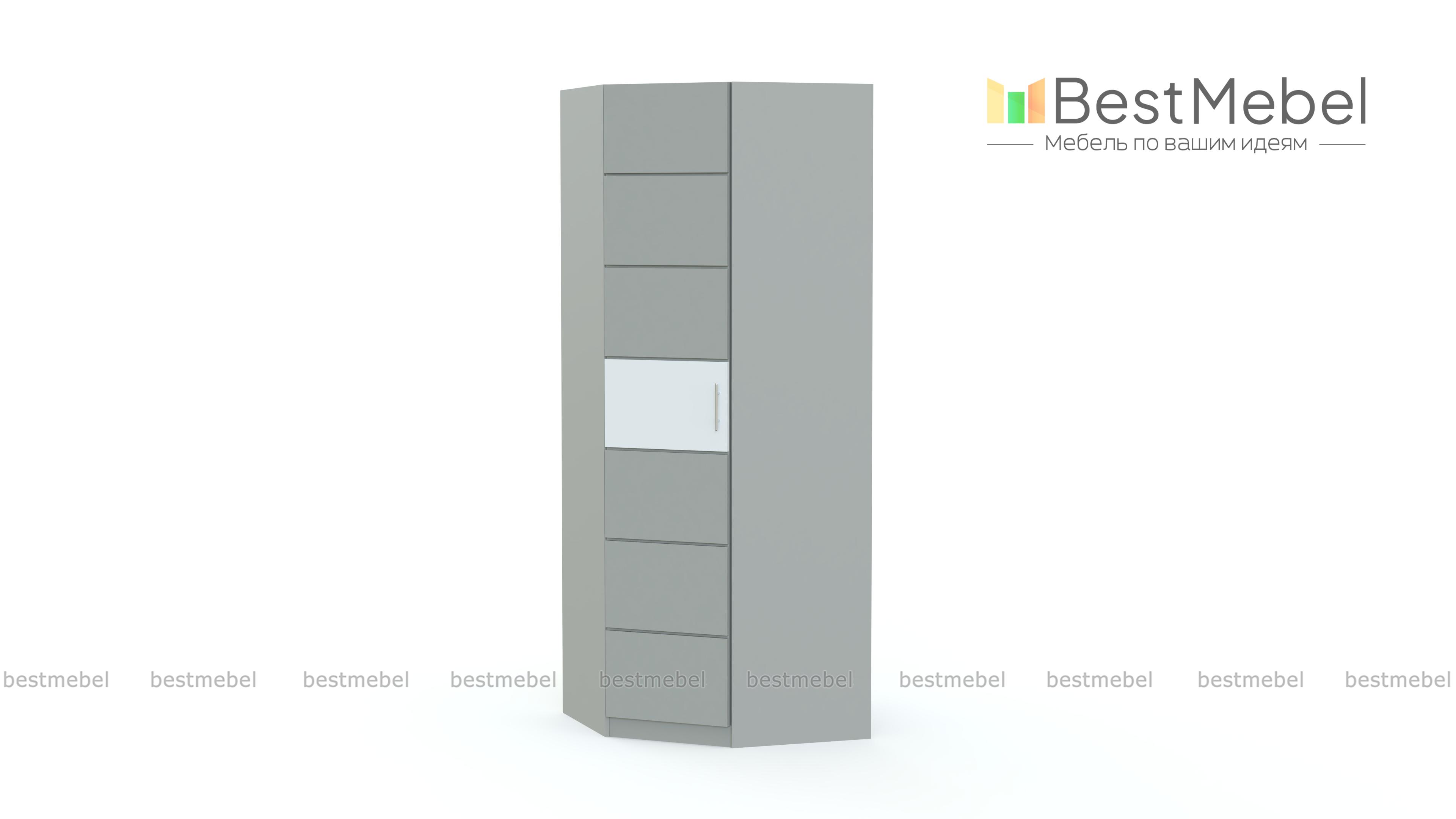 Шкаф угловой Бруна ЛД BMS - Фото
