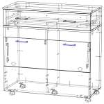 Схема сборки Тумба для белья Минор 2 BMS