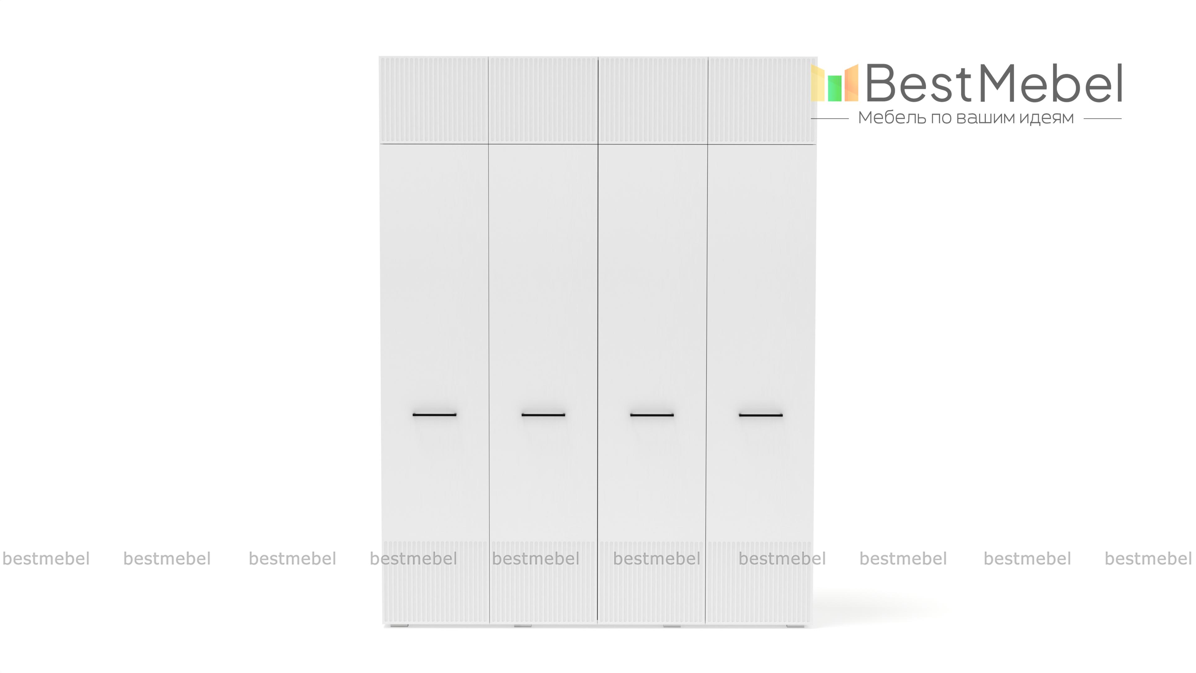 Шкаф распашной Декарт 10 BMS - Фото