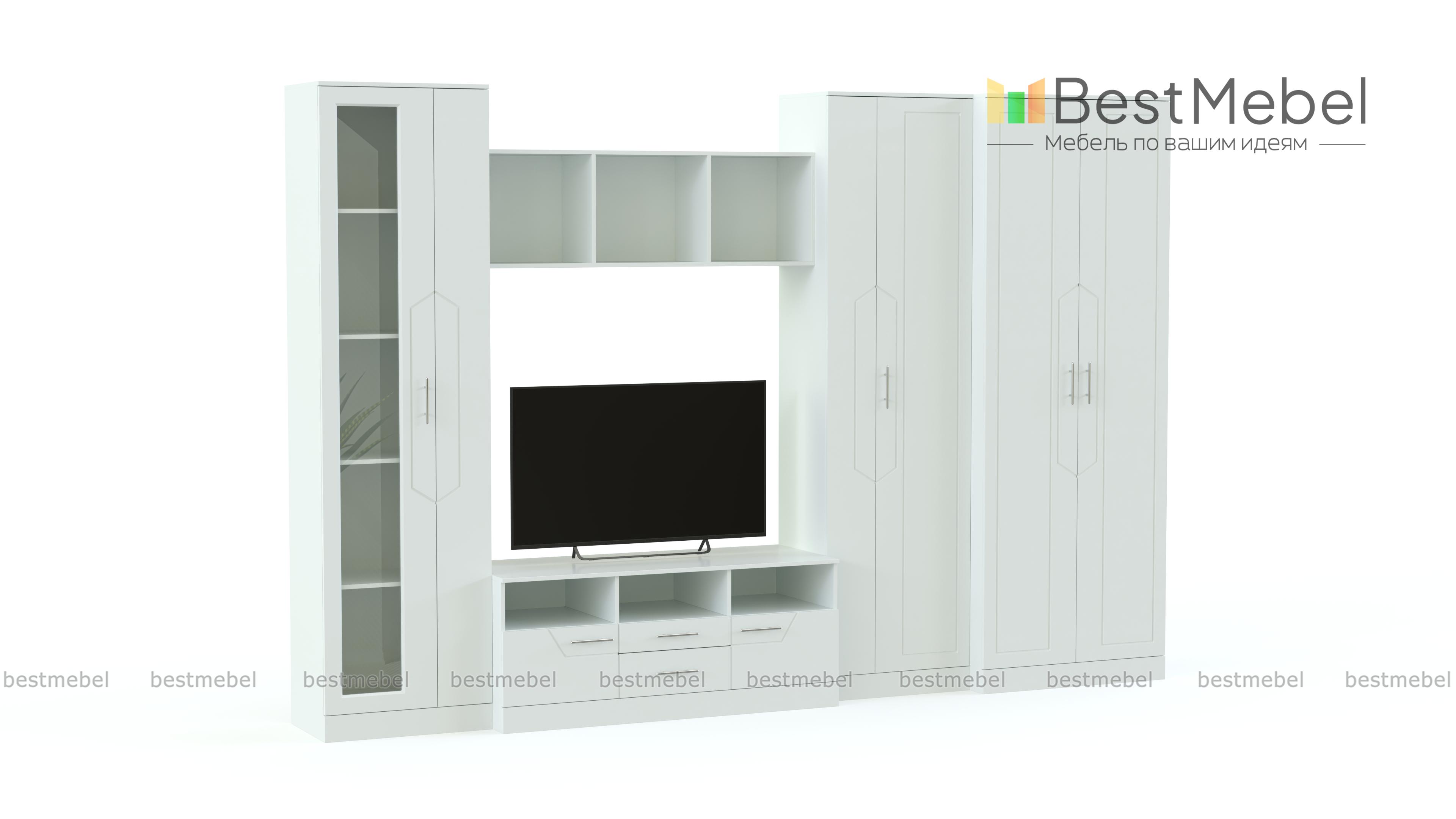 Мебельная стенка Лас-Вегас BMS - Фото