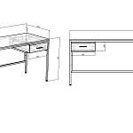 Компьютерный стол Флора 17 BMS