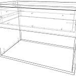 Тумба прикроватная Гойя 14 BMS