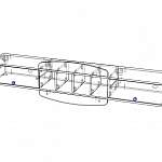 Чертеж Полка Лола 5 BMS