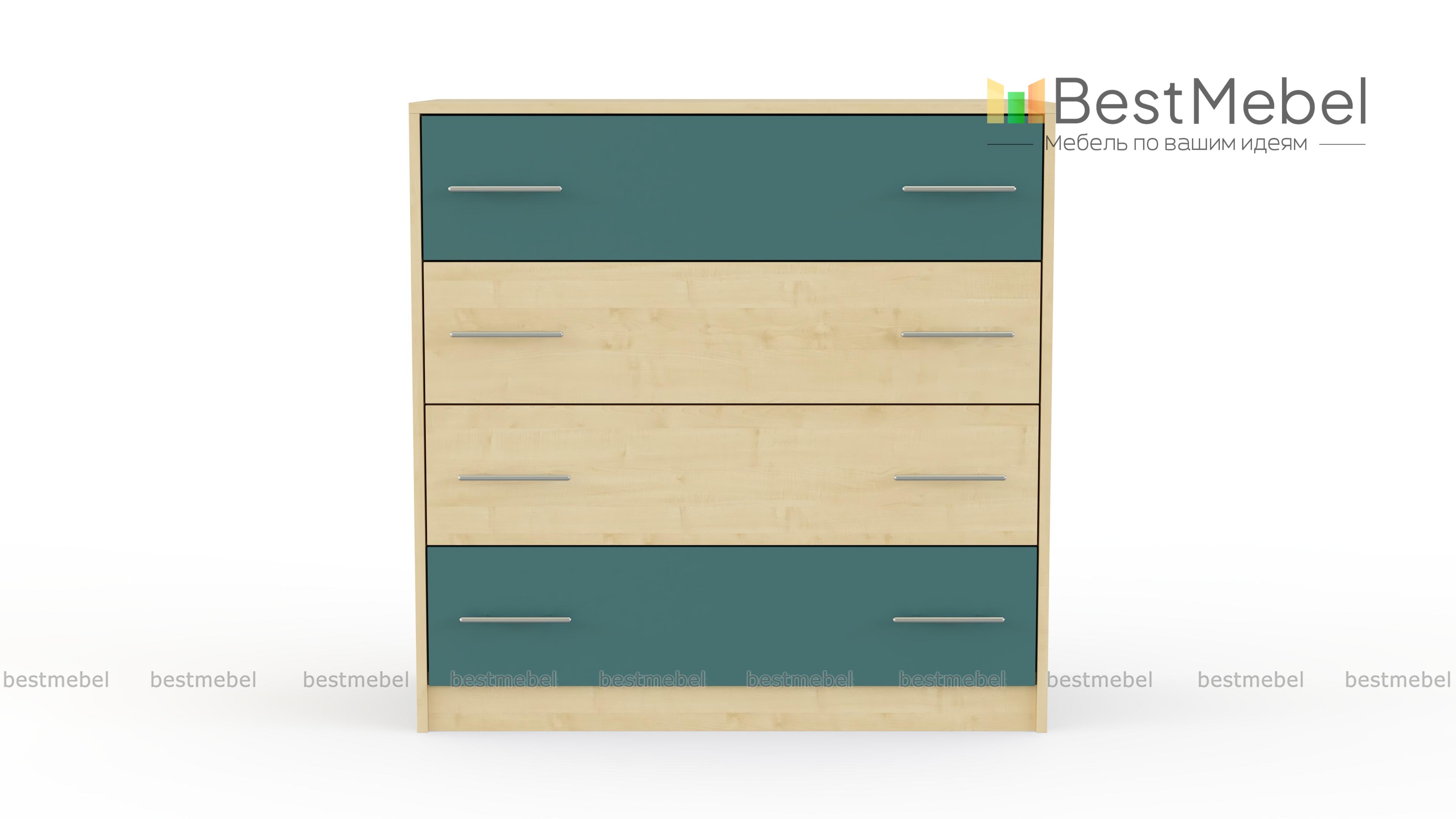 Комод  Денди 4Ш BMS - Фото