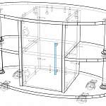 Схема сборки Стол журнальный Ж-02 BMS
