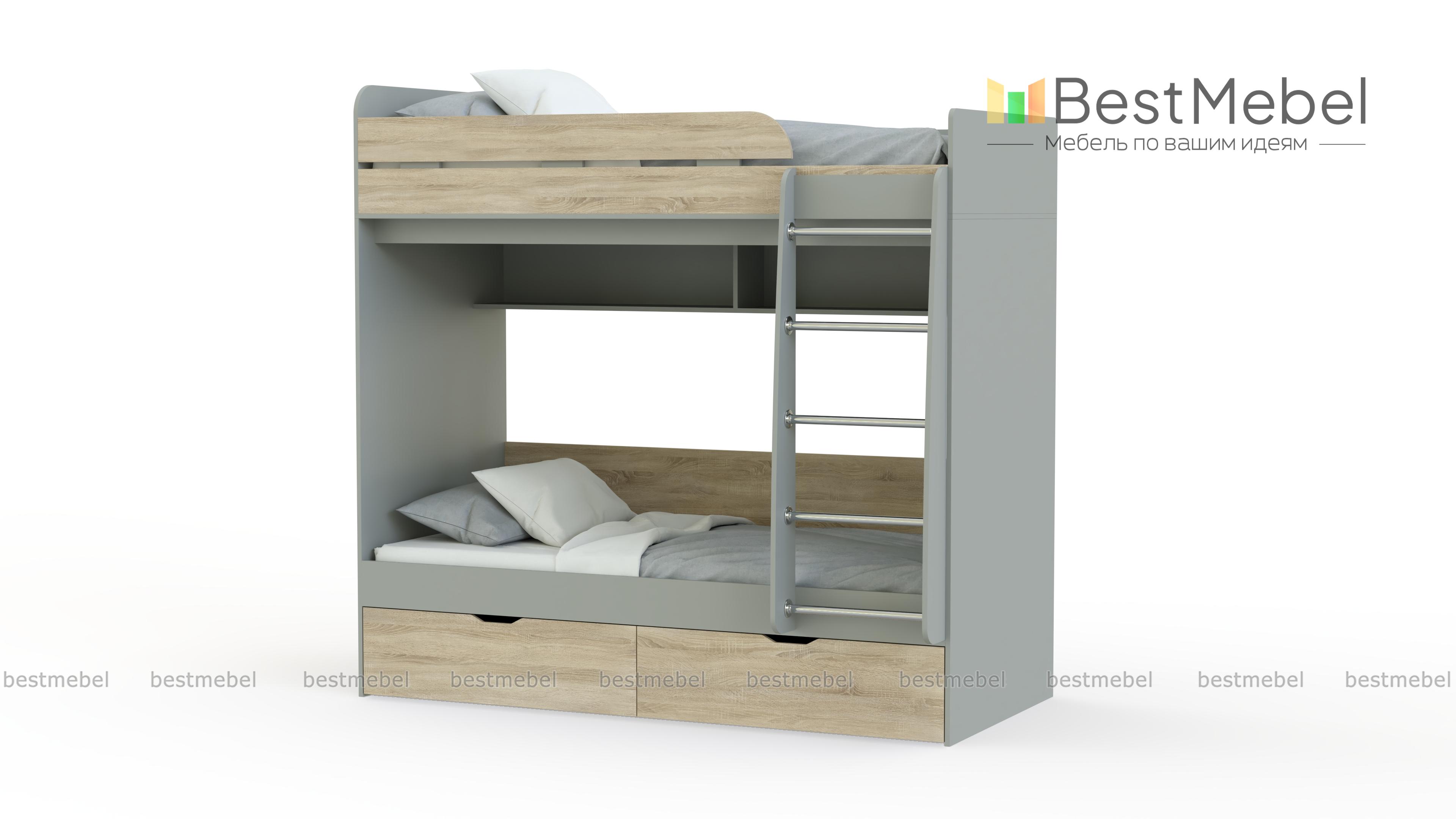 Двухъярусная кровать Белла 5 BMS - Фото